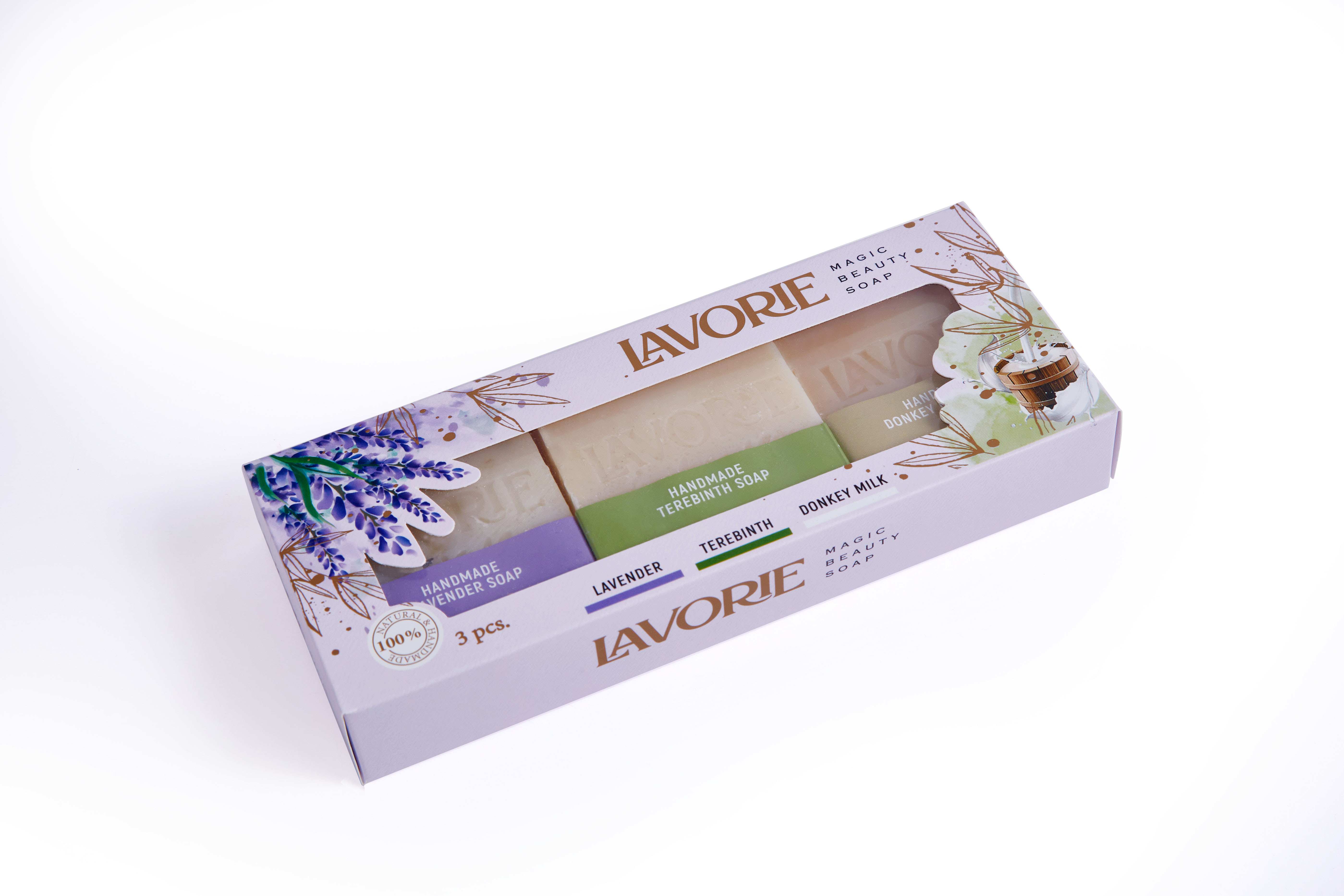 LAVORIE LAVENDER & TEREBINTH & DONKEY MILK SOAP